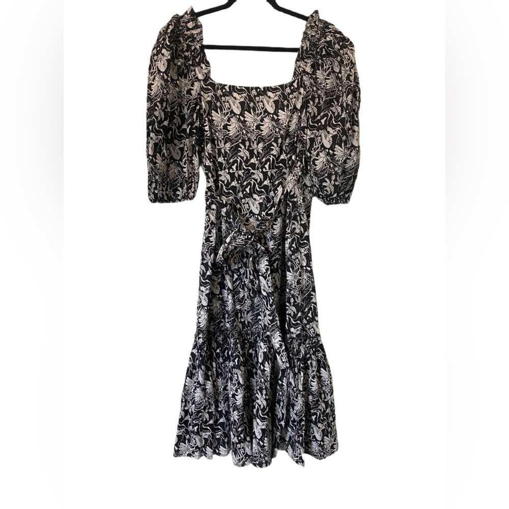 NWT St. Roche Sustainable Floral Wrap Dress - Picture 5 of 12